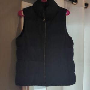 Women's Navy Puffer Vest